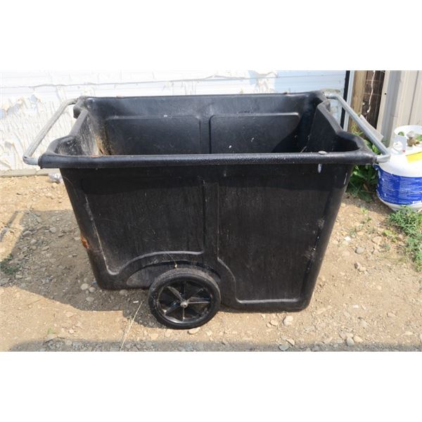 Large Wheeled Garbage Bin 32"×51"×30"