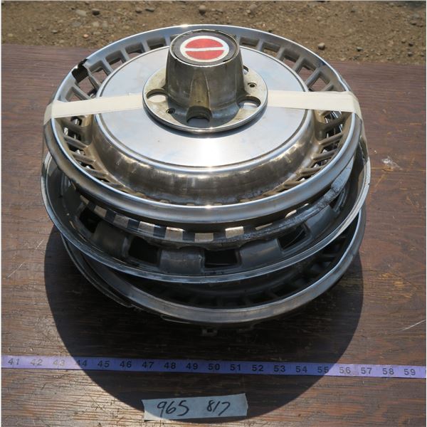 Lot of Hubcaps