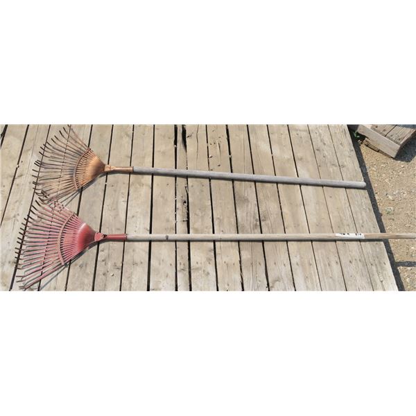 Lot of 2 Rakes