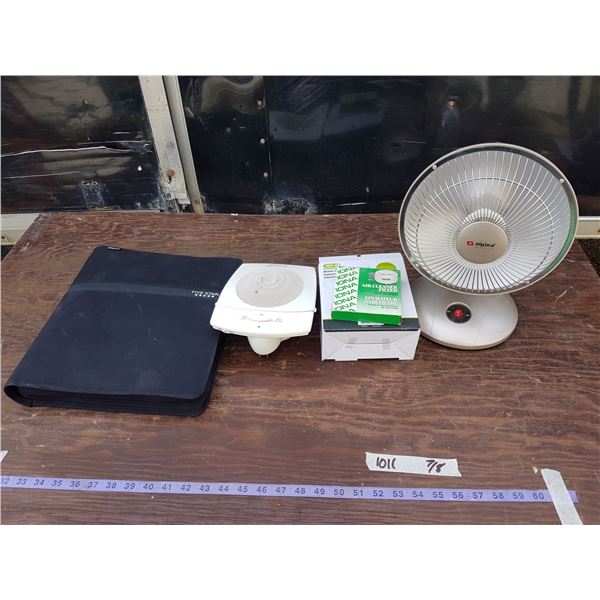 Air Purifier + Heater + Misc. Items