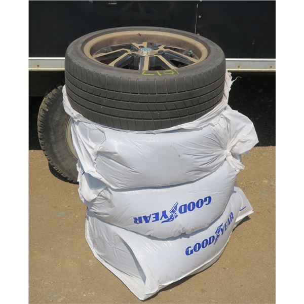 Set of 215/45/17 Rims + Tires