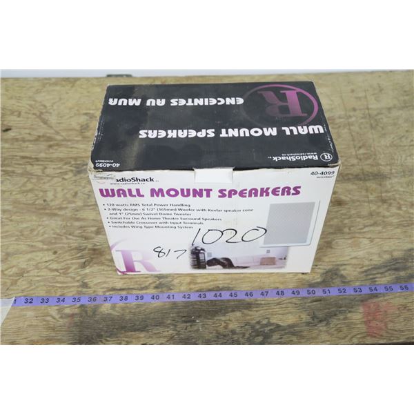 Radio Shack Wall Mount Speakers