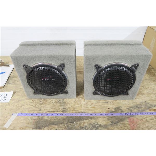 Two 8" Subwoofers + Enclosures