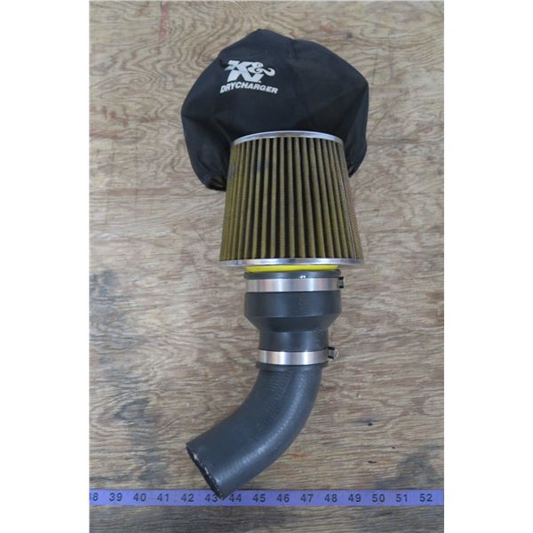 K&N High Flow Air Filter + Inlet