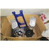 Image 2 : Box of Misc. Snowmobile Parts
