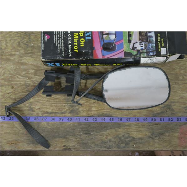 2× Clip on Tow Mirrors