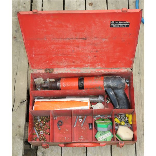 Hilti Gun + Misc. Accessories