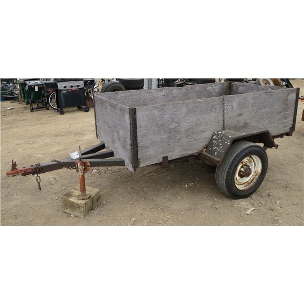 Utility Trailer Box Size: 48"×98"