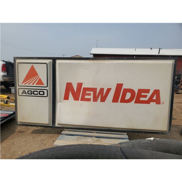 New Idea AGCO Double Sided Sign 100"×46" (8'x 4')