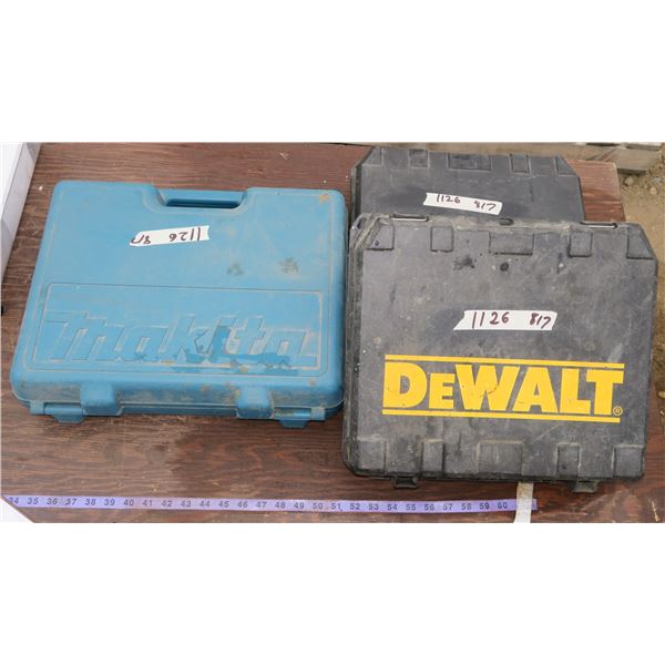 Lot of Empty Drill/Tool Cases