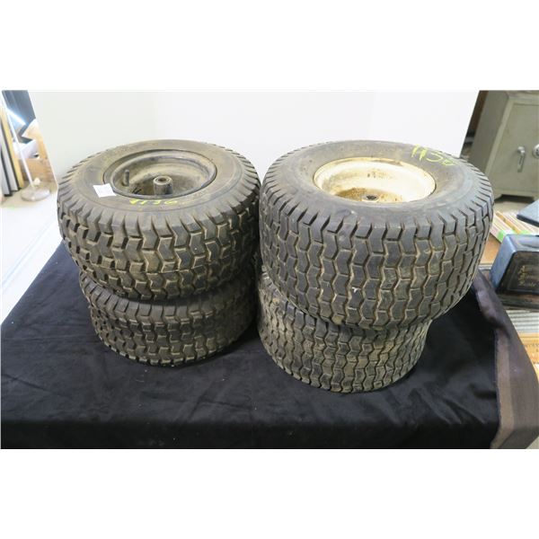 4 Tires: Two 18×9.50-8, Two 18×8.50-8