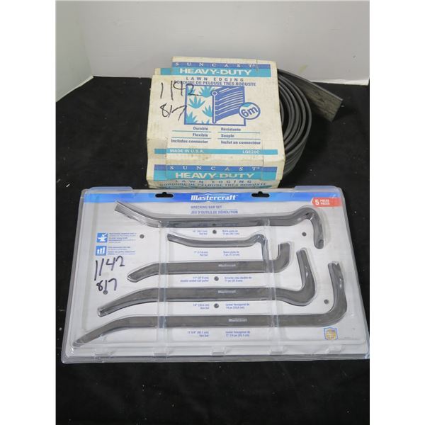 New Mastercraft Crowbar Set + Edging