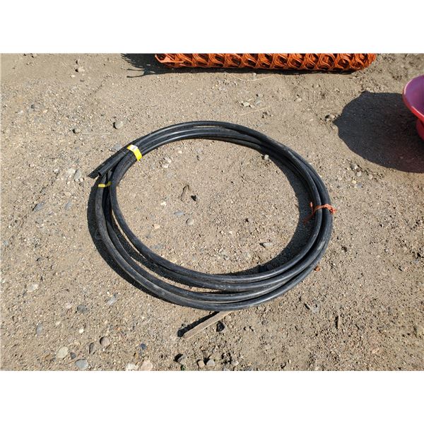 46 ft of 3/4 inch plastic hose