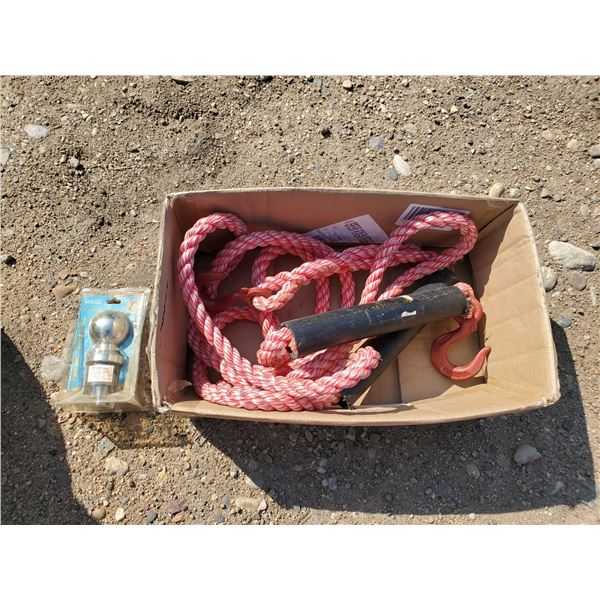 15 ft tow rope & 2" trailer ball