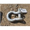 Image 1 : heavy 1.5" d-shaped shackle