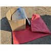 Image 2 : red grain hopper tarp & 6x15 ft inland silver/black tarp