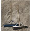 Image 1 : Lot of 2 Push Brooms