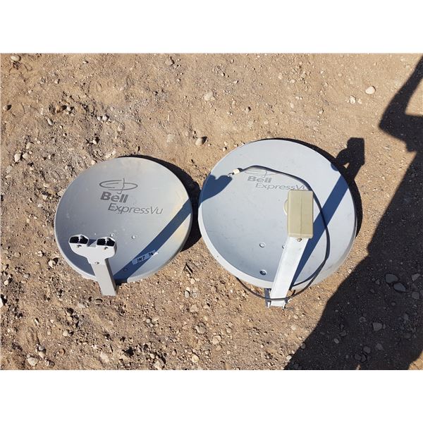 2 Satellite Dishes