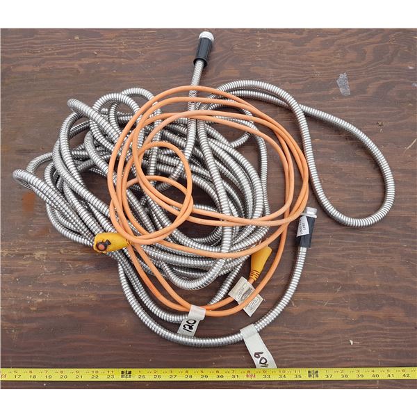 Extension Cord & 50' Tangle Free Hose