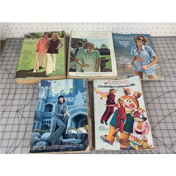 LOT IF 1970s EATONS CATALOGUES
