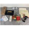 Image 1 : MISC VINTAGE LOT WATKINS SHAVING BRUSH ETC