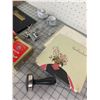 Image 3 : MISC VINTAGE LOT WATKINS SHAVING BRUSH ETC