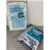 Image 1 : VINTAGE TRUCK SEAT COVER AND SPARE TIRE COVER NEVER USED