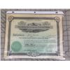 Image 1 : VINTAGE SHARE STOCK CERTIFICATE TWAY SASK CURLING ASSOCIATION