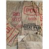 Image 2 : LOT OF VINTAGE BURLAP SACKS