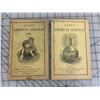 Image 1 : ANTIQUE 1888 AND 1892 AYERS AMERICAN ALMANACS