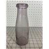 Image 1 : EARLY BRANDON MANITOBA ANTIQUE MILK BOTTLE PURPLE
