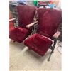 Image 1 : ANTIQUE THEATRE SEATS