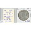 Image 1 : U.S. 1922S Peace Silver Dollar. San Francisco Mint. EF-40 or better. Nice.