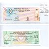 Image 1 : Lot of 2 Argentina notes that are good for the cancellation of debt. Issued by the Province of Salta