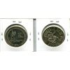 Image 2 : Lot of two 1973 Regina 50 Cents Trade Dollar Varieties. Includes Long E in HOME & Hoof Over First Ba