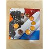 Image 1 : 2005 Netherlands Proof Set. Complete set of 8 Dutch Proof coins from 1 cent to 2 Euros. These coins 