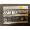 Image 2 : 2000 Millennium Quarters set. Complete set of 12 Canadian 2000 25 cents, all Brilliant Uncirculated.