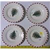 Image 1 : 4 Christmas lunch plates