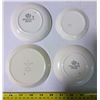 Image 3 : 4 saucers - 2 made by John Bros in England, 1 by Lord Nelson Ware England, 1 Myott England