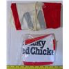 Image 2 : 6 commorative KFC mugs, KFC beach ball & Colonel sanders flag