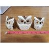 Image 1 : owl salt & pepper shakers -1 stamped Japan