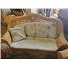 Image 2 : wicker chair & love seat