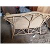 Image 5 : wicker chair & love seat