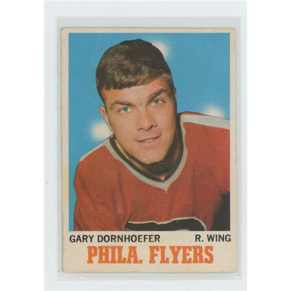 1970 OPC Gary Dornhoefer Card