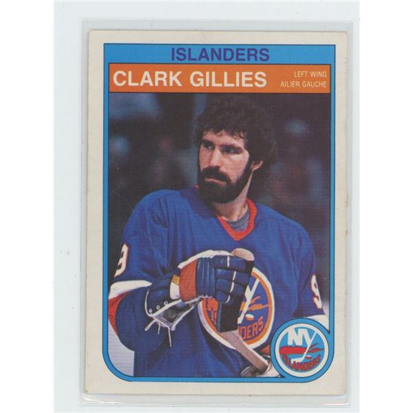 1982-83 OPC Clark Gilles Card