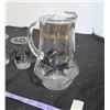 Image 3 : Serving Pitcher and 5 Matching Glasses