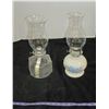 Image 1 : Two Coal Oil Lamps w/ Shades