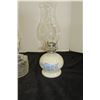 Image 2 : Two Coal Oil Lamps w/ Shades