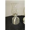 Image 3 : Two Coal Oil Lamps w/ Shades