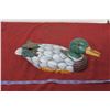 Image 1 : Hand Painted Wood Duck 12" Length